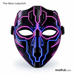 Midnight Raven Feather Mask